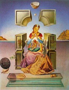 "A Port Lligat-i madonna" - Salvador Dalí festménye, 1949